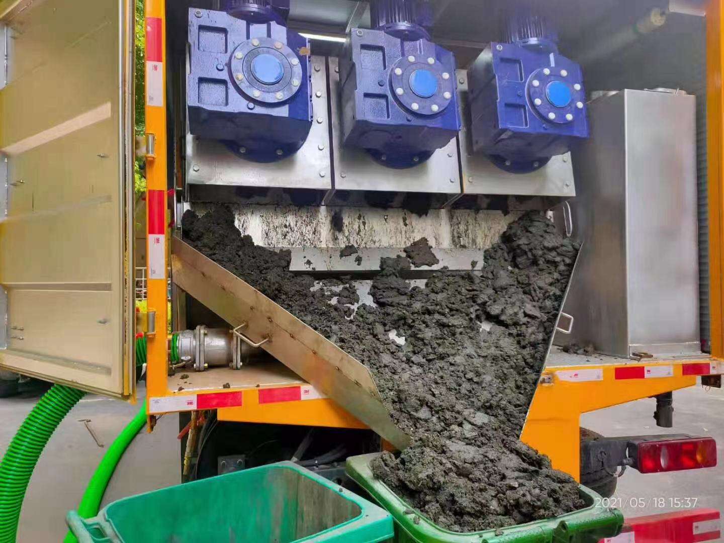 南溪化粪池清掏城市维护站-泥浆净化干湿分离处理